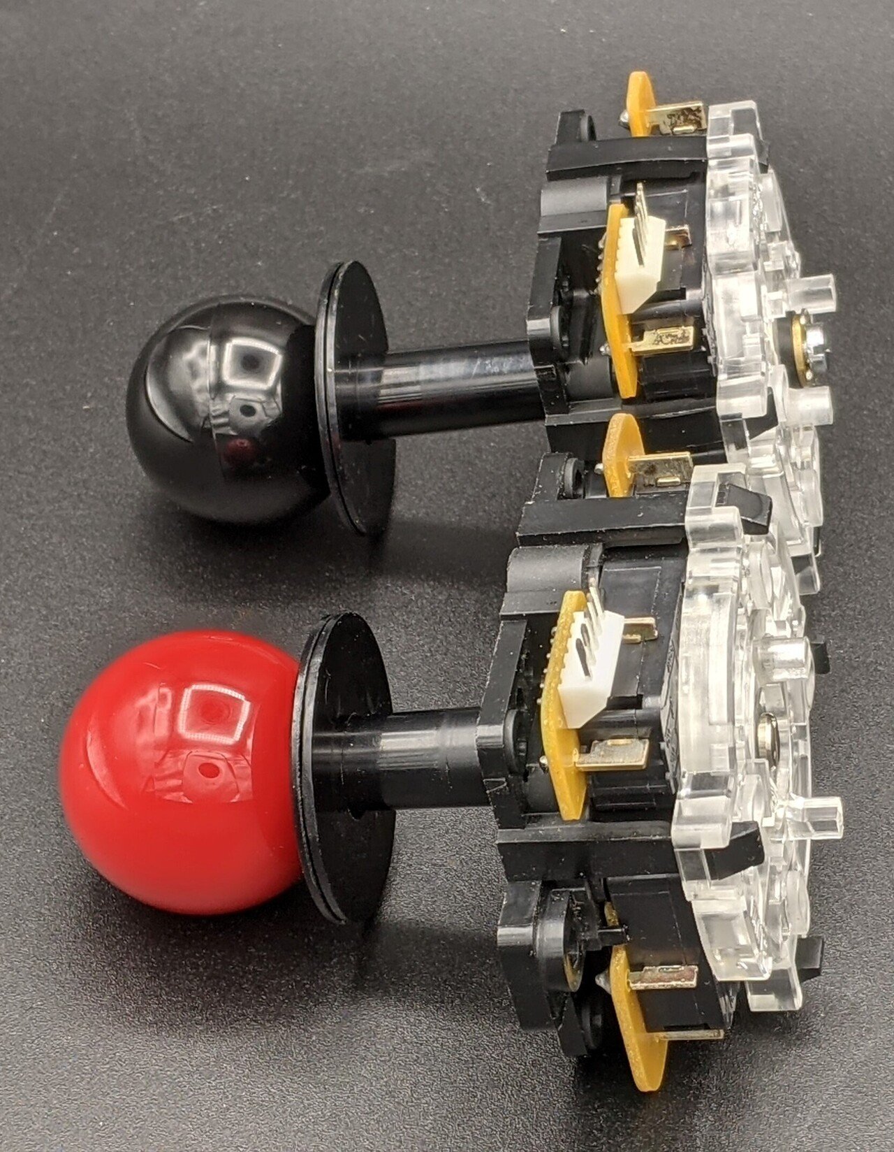 バーチャファイター4evo専用スティックのパーツを三和レバーに移植する