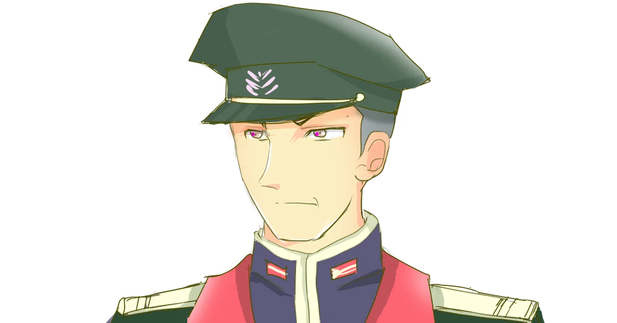 モリノ軍服軍帽前目