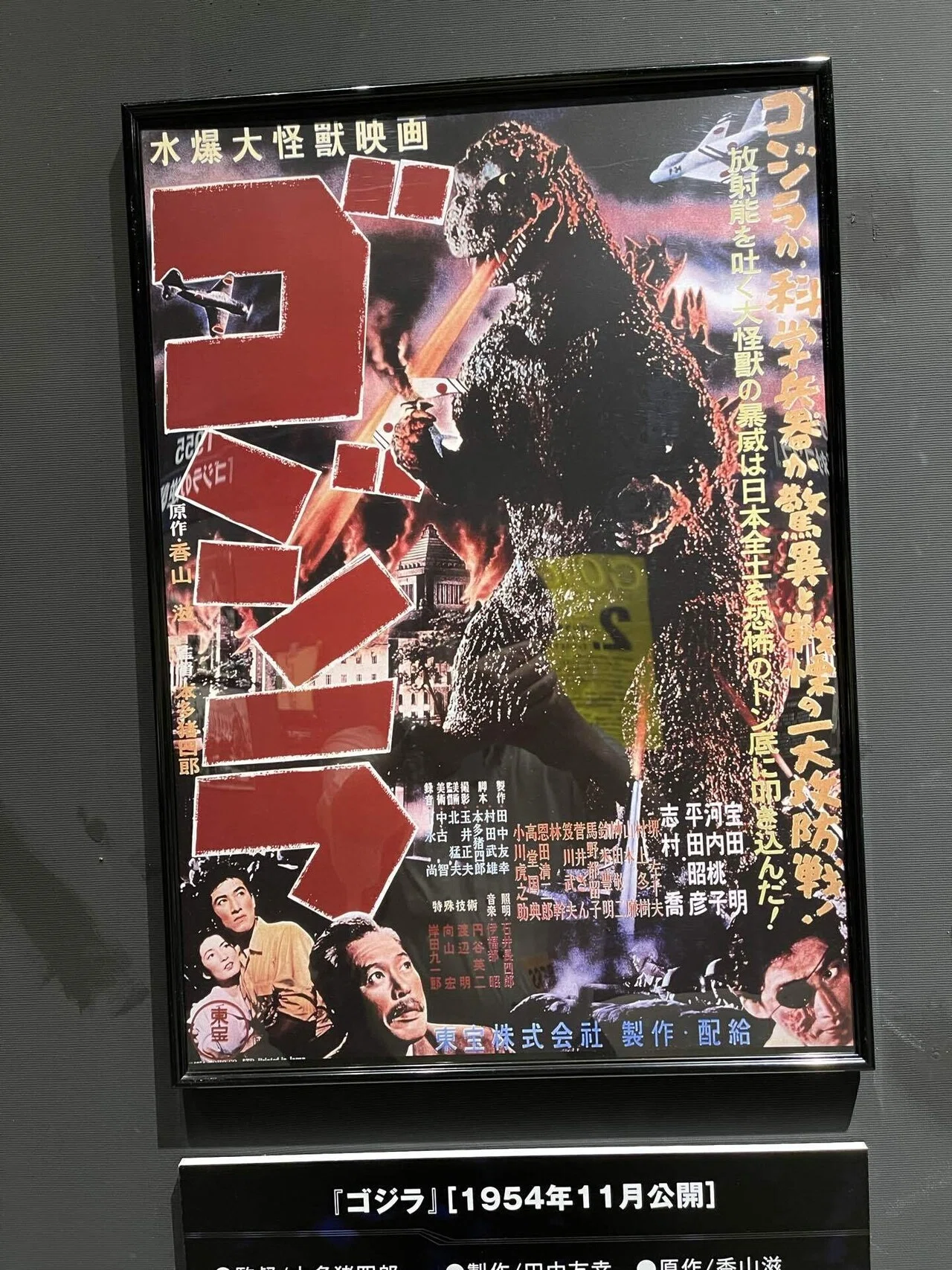 面白すぎる② 歴代ゴジラポスター1 #大ゴジラ特撮王国 #ギャラリーアーモ #東京ドームシティ https://www.godzilla ...