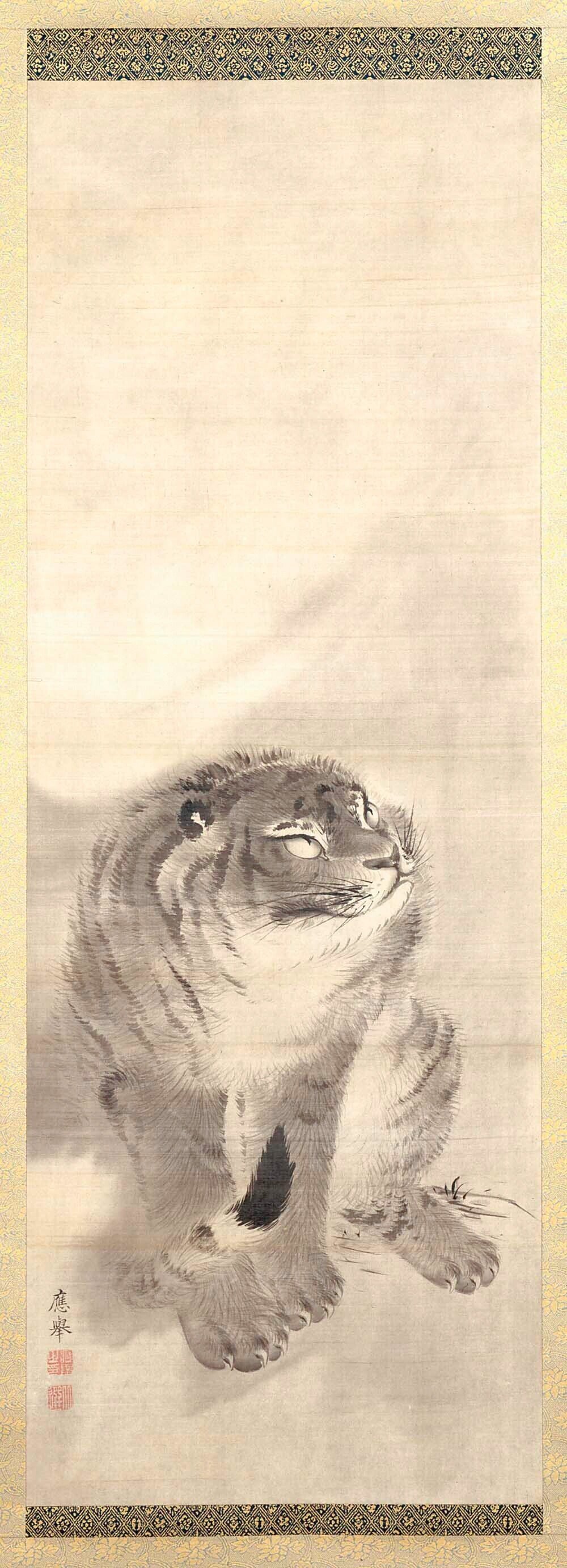 【模写】掛軸　円山応瑞　雀　江戸時代後期の絵師　合箱入　N192 模写】掛軸 円山応瑞 雀 江戸時代後期の絵師 合箱入 N192 - メルカリ