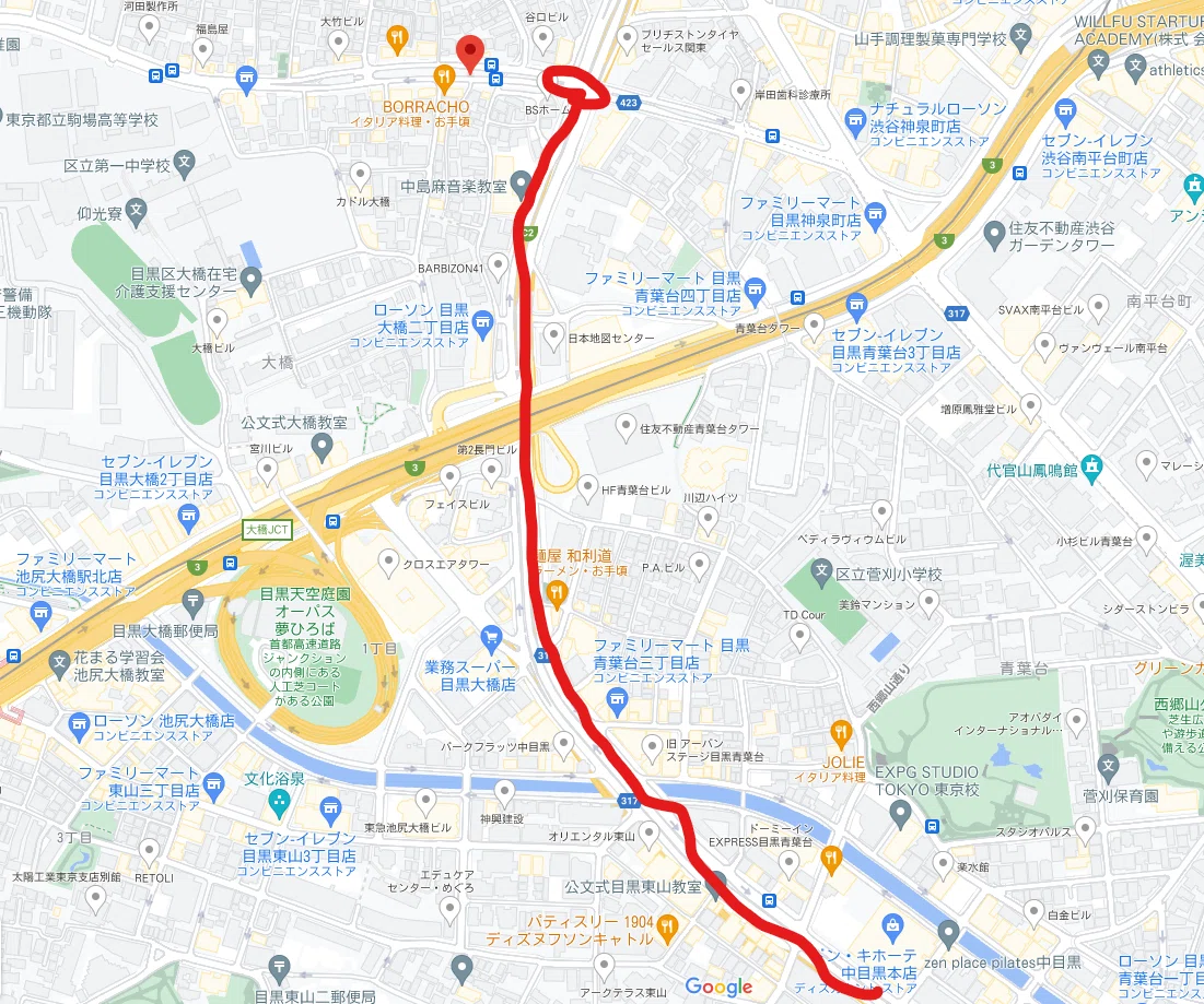 松見坂交差点