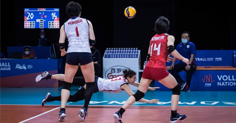 第4週目初戦格上トルコ戦 日本代表女子 ネーションズリーグ10日目 20210612 daityan1009kurage note
