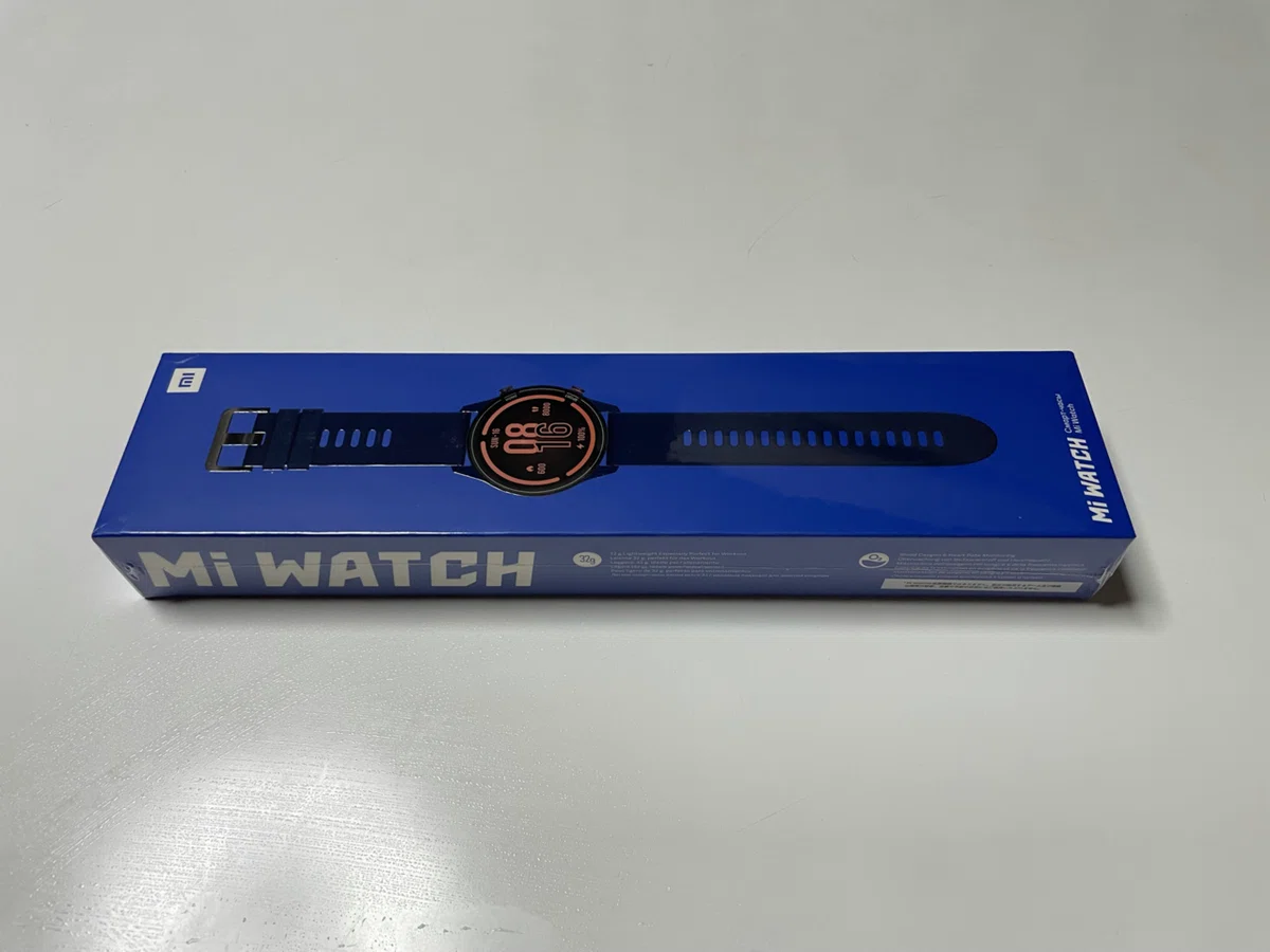 Mi Watch(Xiaomi)」 が届いたので開封の儀をしつつ「Mi Watch Mi Watch(Xiaomi)」 が届いたので開封の儀をしつつ「Mi Watch