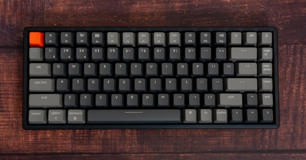 【楽ギフ_のし宛書】 Keychron K2 RBG 照らせ 英語配列 茶軸 アルミフレーム キーボード