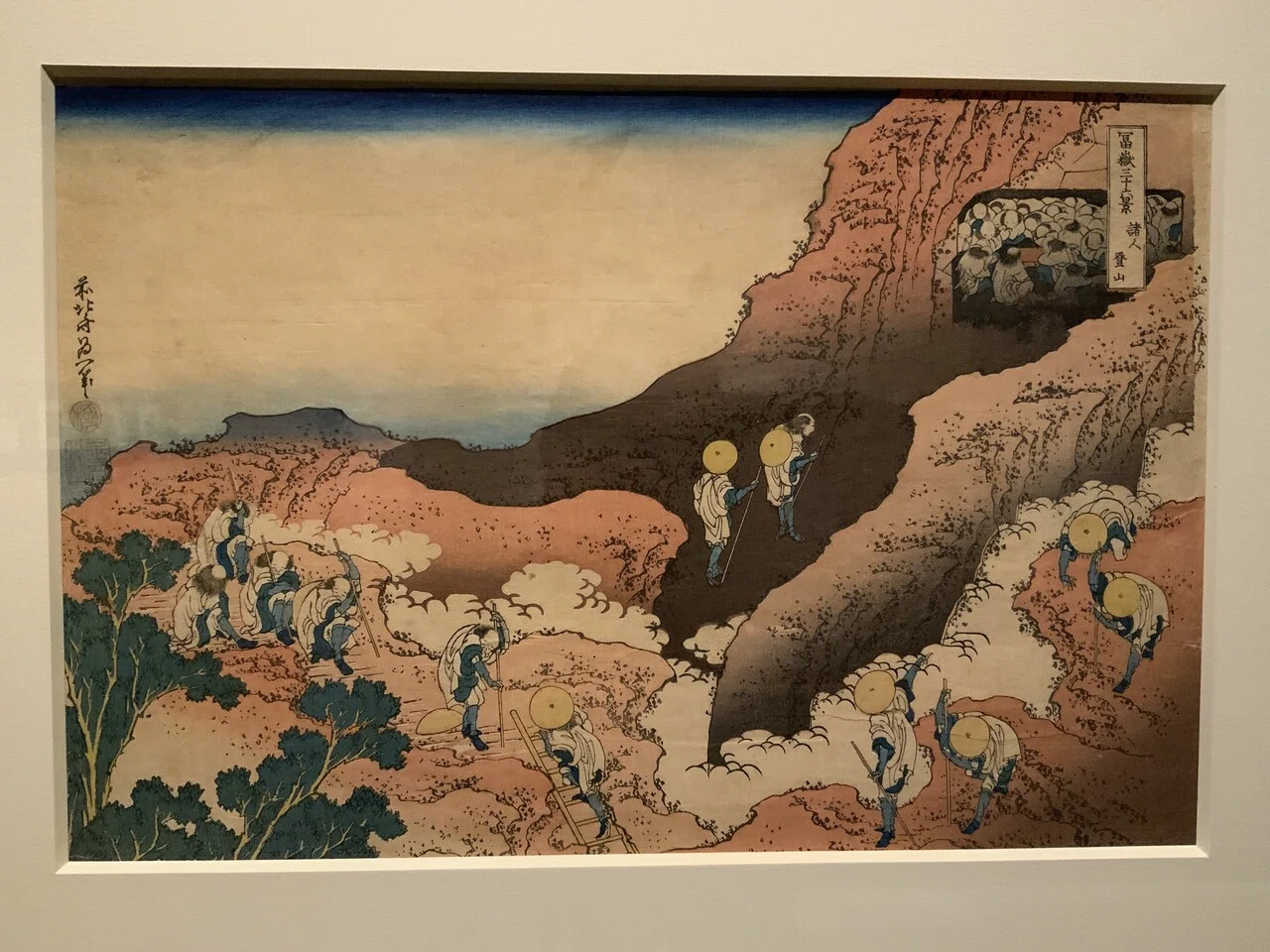 絵の中に、もう一つ富士が隠れているのが、わかるだろうか｜アート