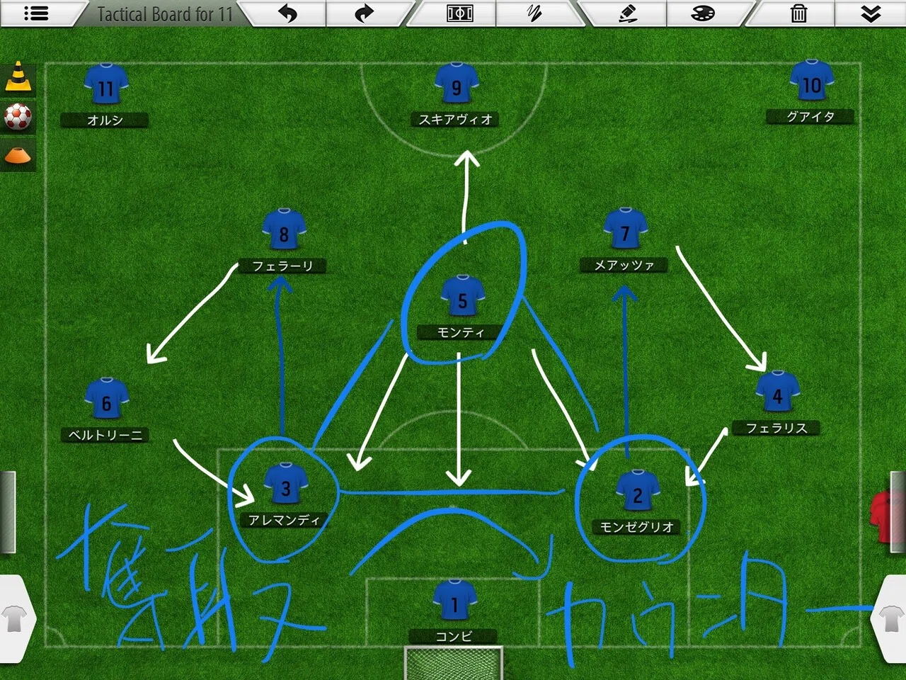 サッカー戦術百五十年史 前編 泣鷗 Note