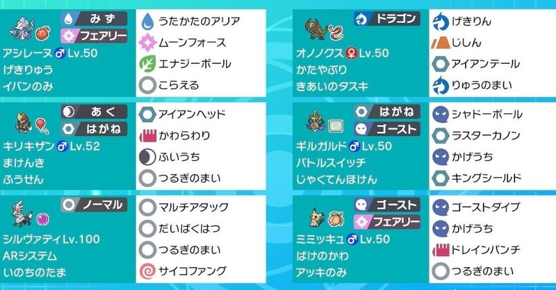 ポケモン身内戦 シリーズ9ダイス戦 鍼 Note