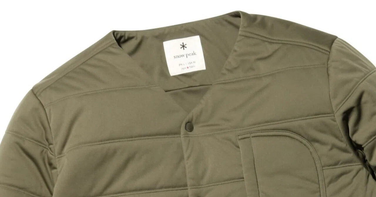 冬キャンで頼れるウェア！スノーピーク『フレキシブルインサレーション 