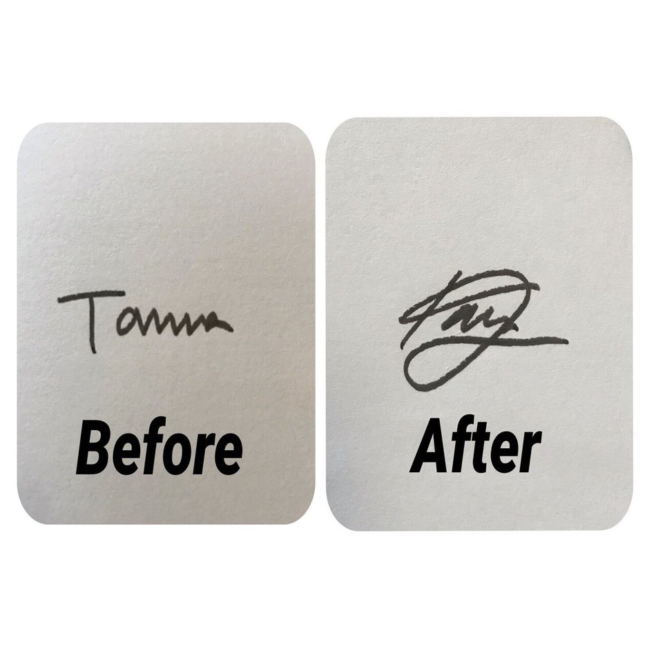 かっこいいサインの書き方を調べてみた サインタイム株式会社 Note