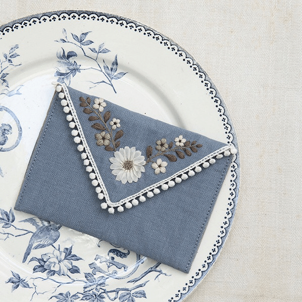 リボン刺繍キット𑁍 ｜maki maki