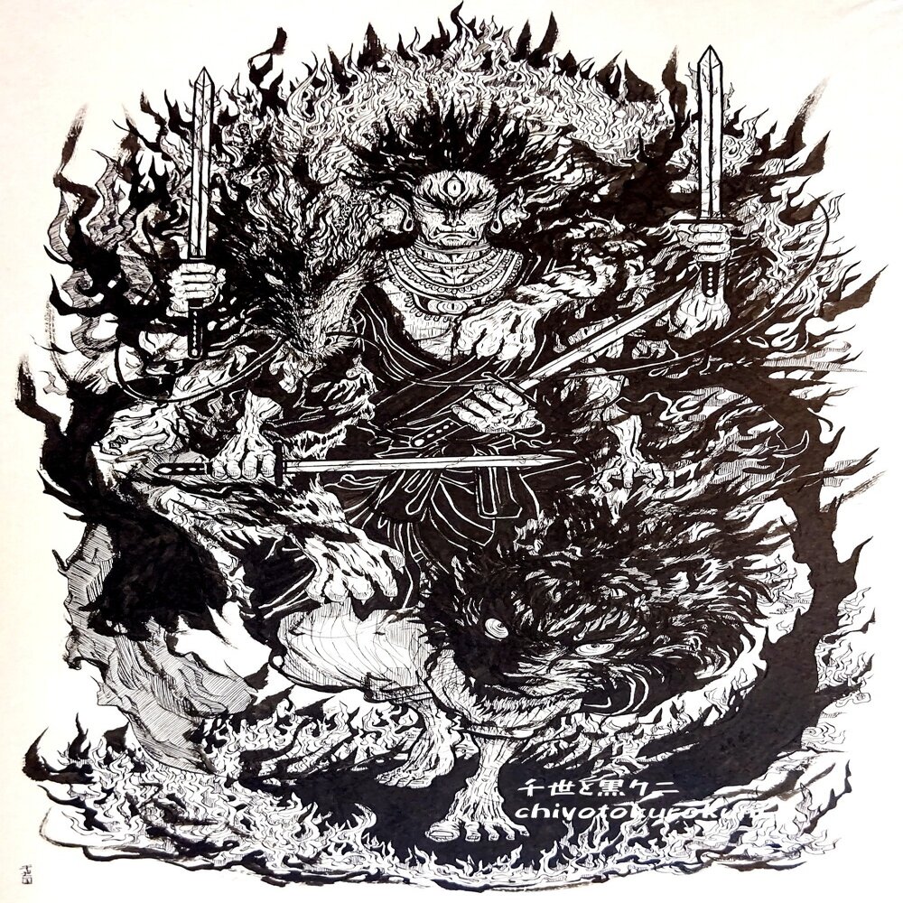 今週 どころじゃない 描いたイラストとか纏め 2週間分以上だー 6月14日 千世と黒クニ 千世国 Note