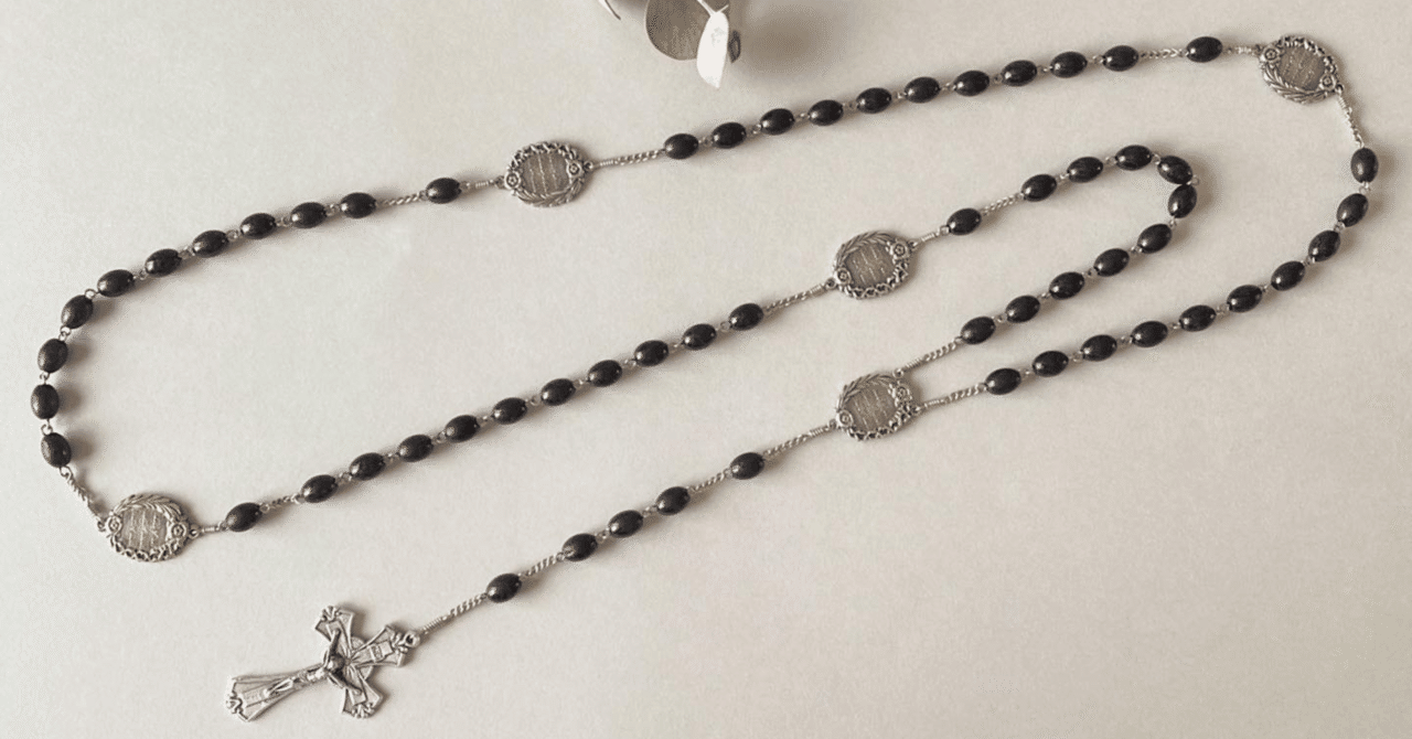 長崎編みでの仕上げ直し｜長崎編みロザリオ HANA＊AKARI