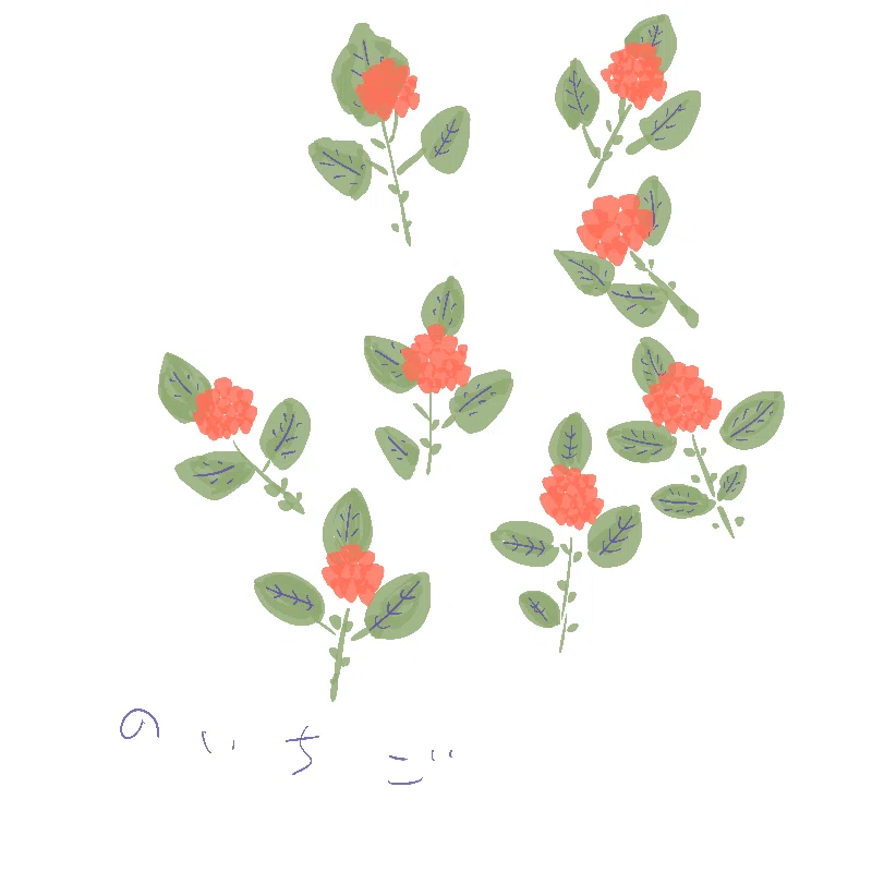 今日のイラスト のいちご たくさん 描きました みうちえ Note