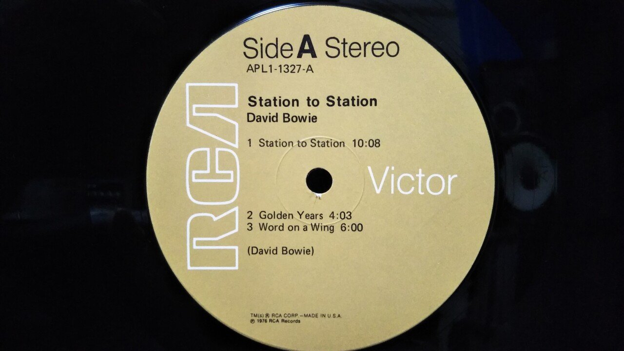 Station to Station】(1976)David Bowie 日本ビクター盤で聴く Station to Station】(1976)David Bowie 日本ビクター盤で聴く