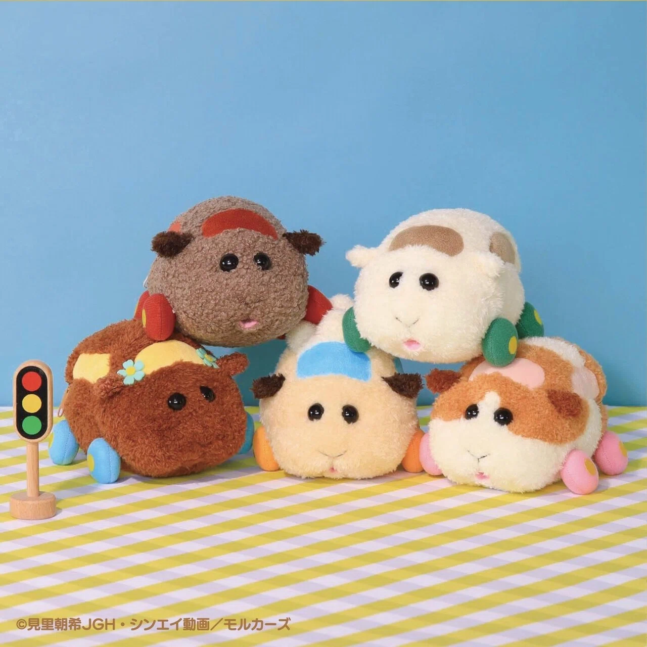 PUI PUI モルカー もこもこぬいぐるみポーチ｜企画デザイン2時