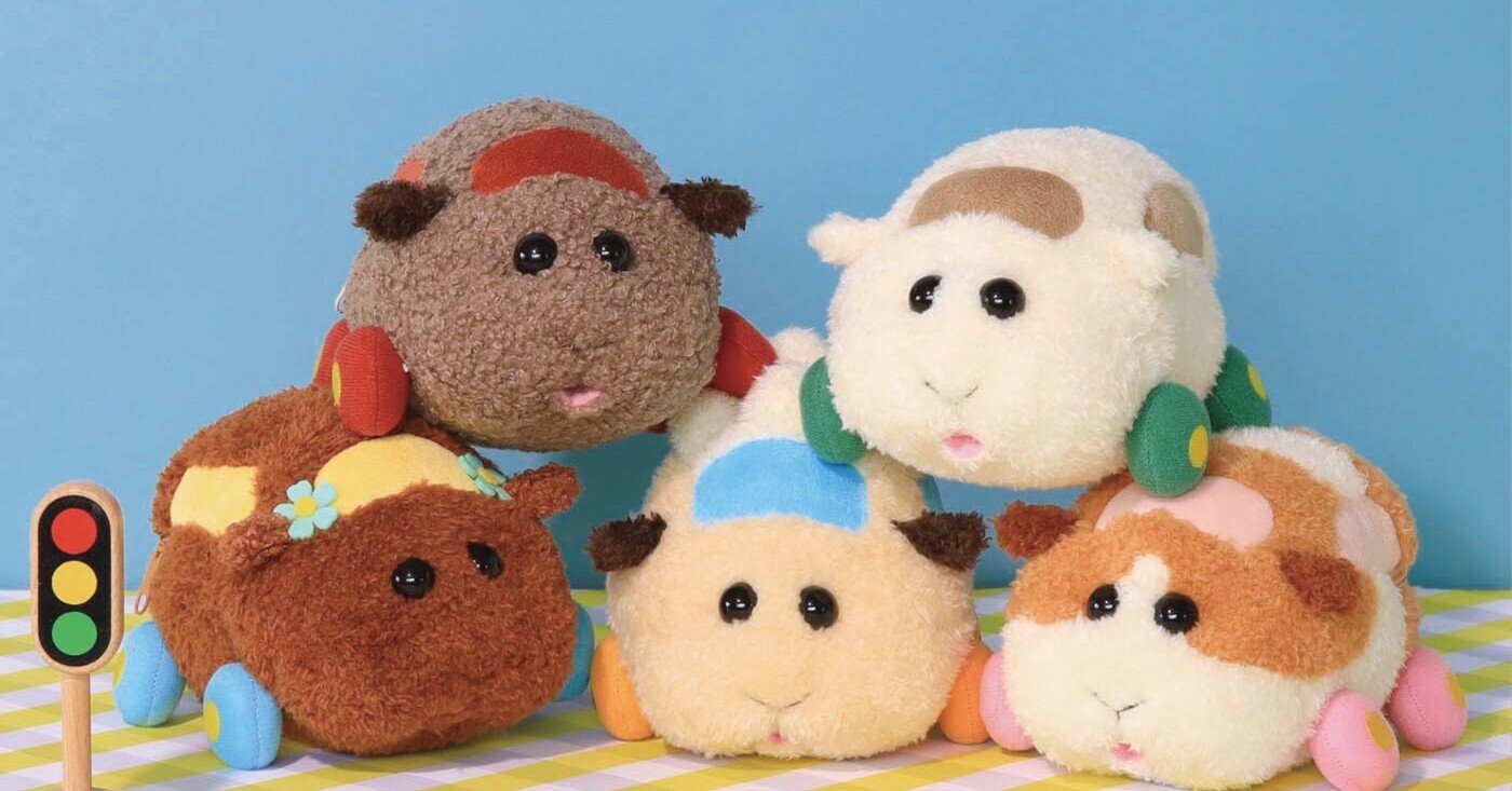 PUI PUI モルカー』ぬいぐるみポーチ、ジオラマポーチの予約受注