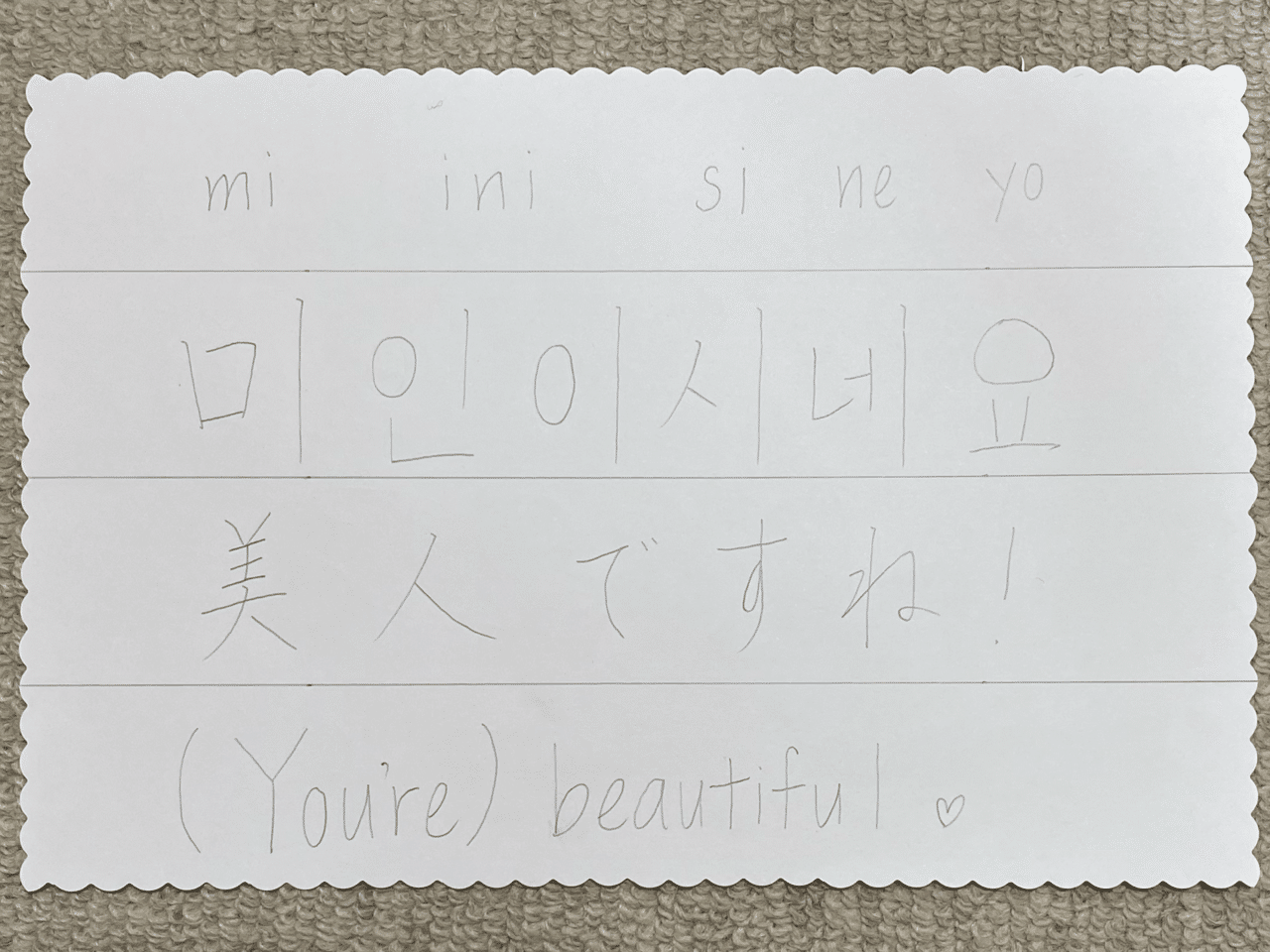24 韓国語で 美人ですね 最高にかわいい かっこいい は Sonmi 선미 Note