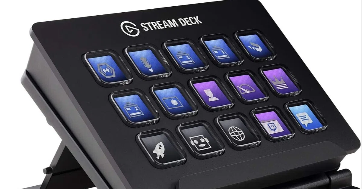 Elgato Stream Deck MK.2 寒々しく 黒 15ボタン USB接続