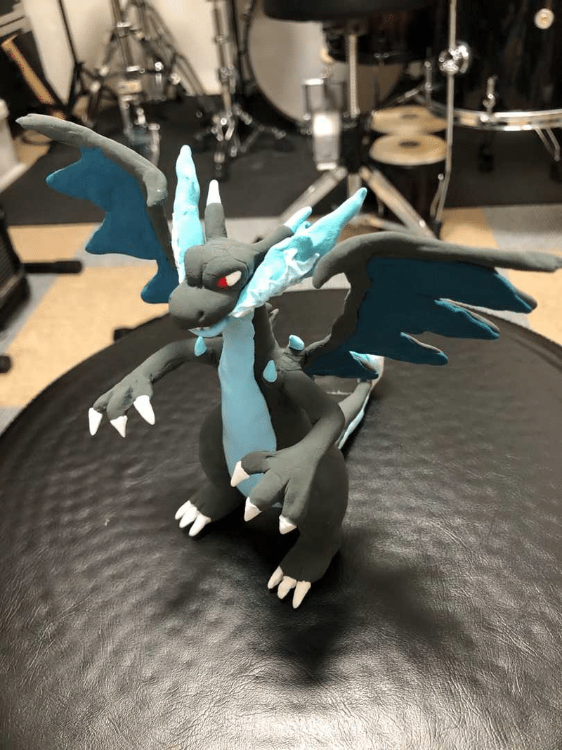 ねんど メガリザードンx Jr 作 Jr Note