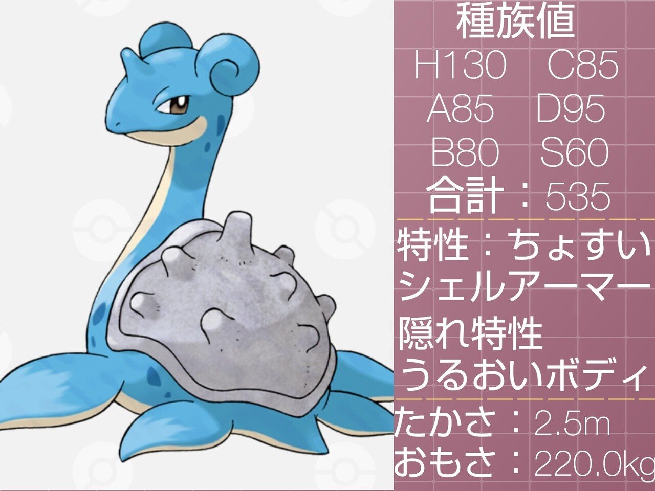 みず こおりタイプのポケモン達 リユルン Note