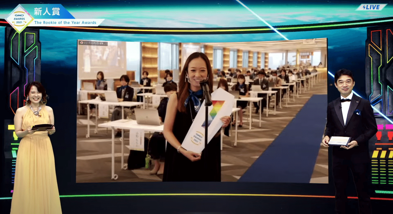 3dcg授賞式に全世界6000人の仲間が集結 Gmoアワード21 Gmoアドパートナーズ 公式note