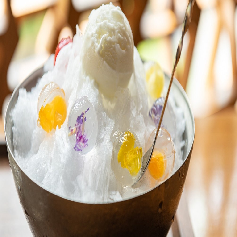 一期一会の かき氷 に込められた Intersectの食へのこだわり Intersect By Lexus Tokyo Note