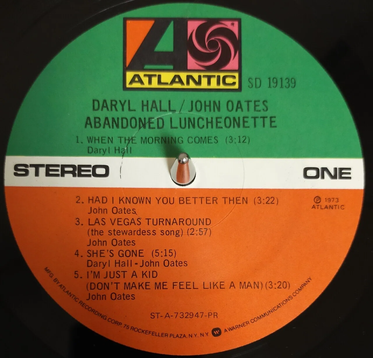 Daryl Hall & John Oates『Abandoned Luncheonette』 (1973)｜Feelin
