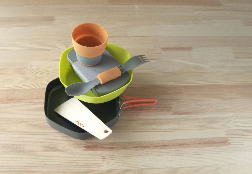 超軽量でコンパクトなクッカーセット『Hex Mess Kit』がクラウドファン