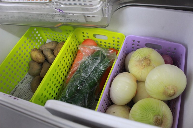 冷蔵庫の野菜室は 新聞紙と区切るで快適収納 Sayo Note