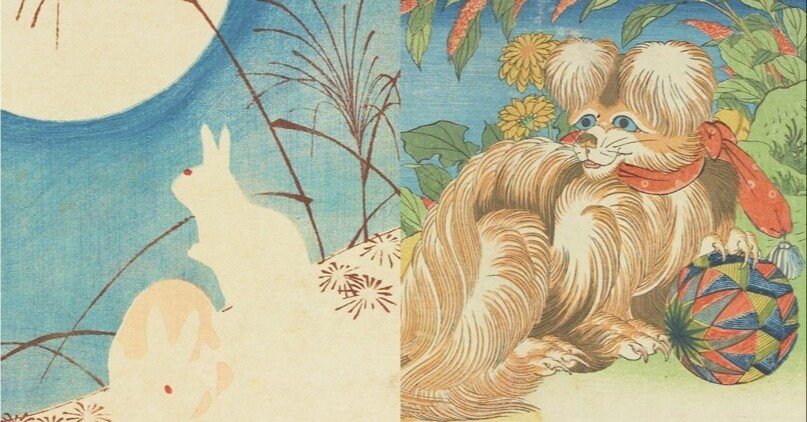 アニマルデザインの団扇絵 5選｜太田記念美術館