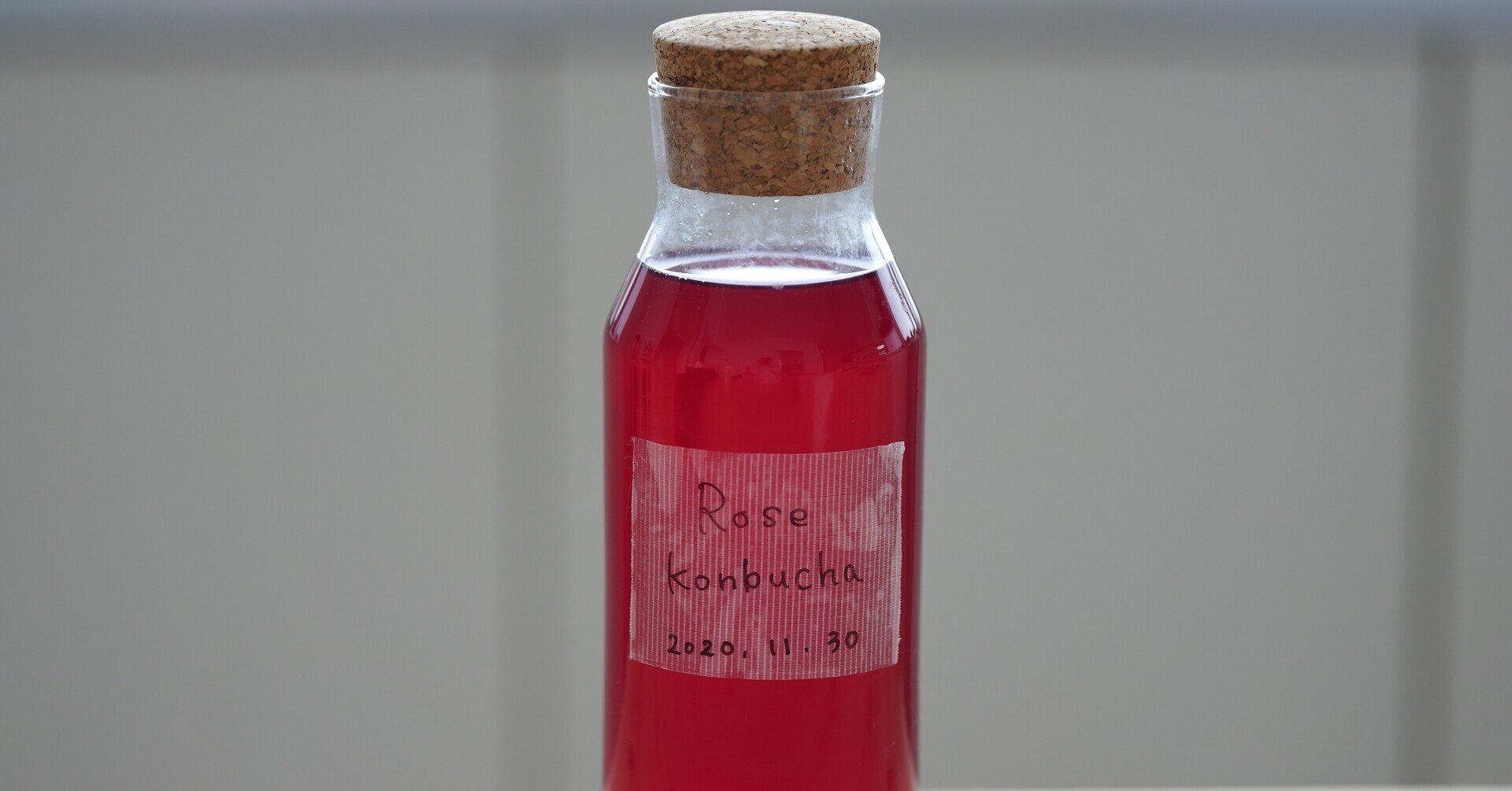 発酵ラボ 第7回 バラのハーブティーのコンブチャ 樋口直哉 Travelingfoodlab Note