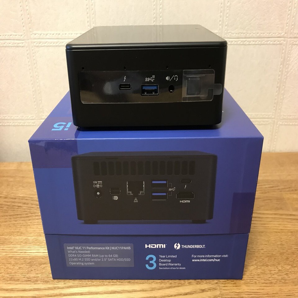 Intel NUC11で自作PC(準備編)｜Litt