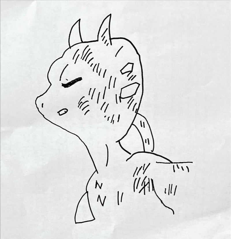 鉛筆画 傷ついたメガミュウツーy 長女作 Jr Note 鉛筆画 傷ついたメガミュウツーy 長女作 Jr Note