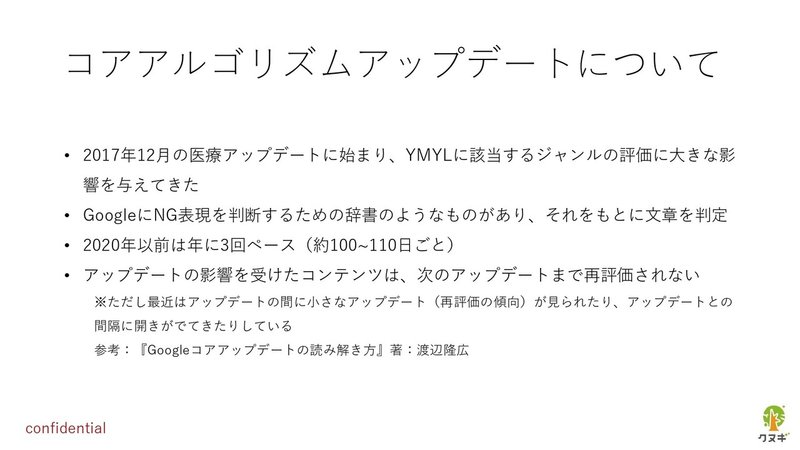 ＃31 SEOで外せない「YMYL（Your Money or Your Life）」対策例など各論公開(渋谷教授)_page-0011