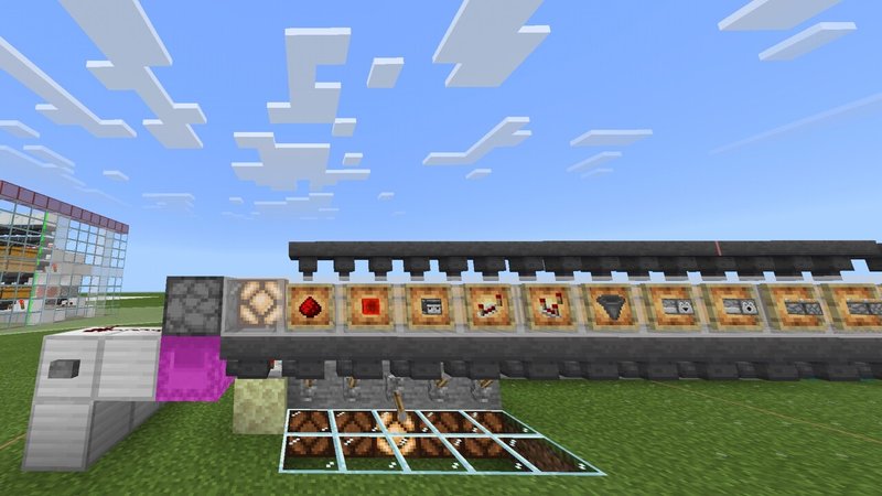 アイテム自動補充機の作り方 Minecraft 仕分け装置へ連結可能 統合版 Kakun Note