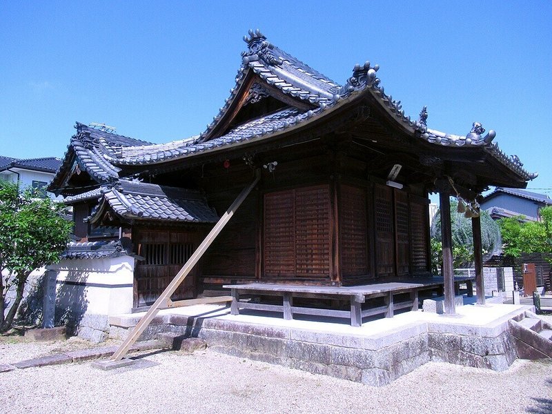 5山崎町　蔵王神社社殿