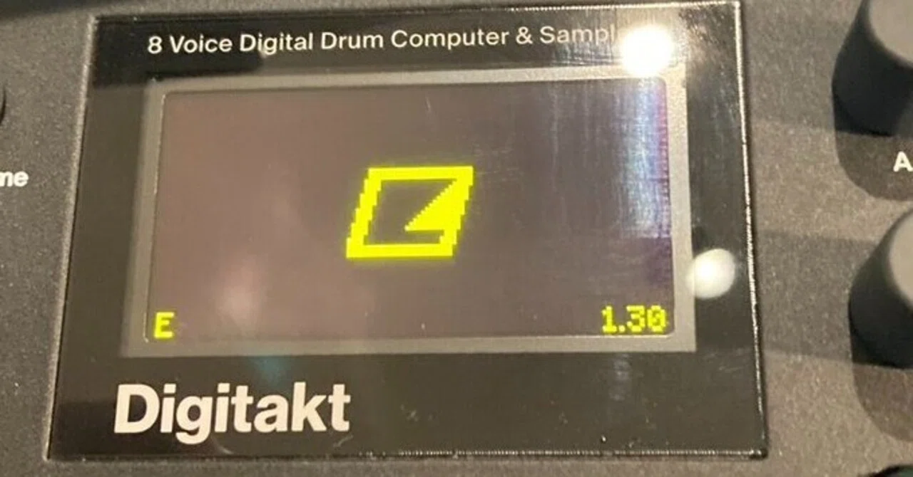 Elektron 初代Digitakt OS1.30 ジャンク品 Digitakt OS1.30｜Wataru Naruse