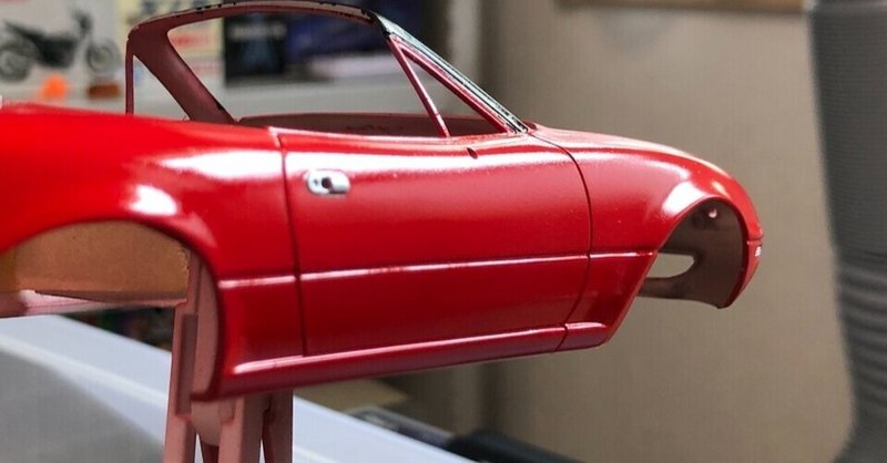 タミヤ ユーノスロードスター製作記 スイートネイル Note