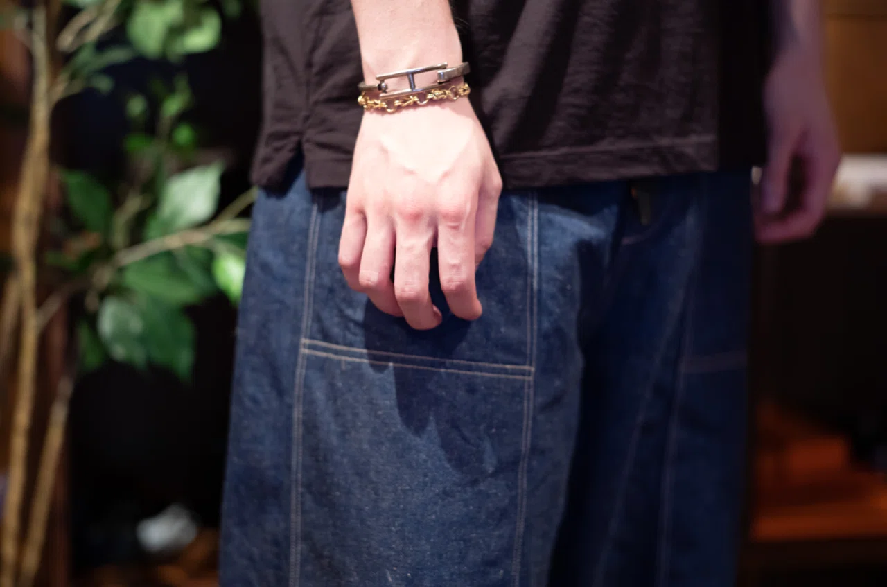 HERMES Audierne オーディエルヌ シルバー ブレスレット エルメス 