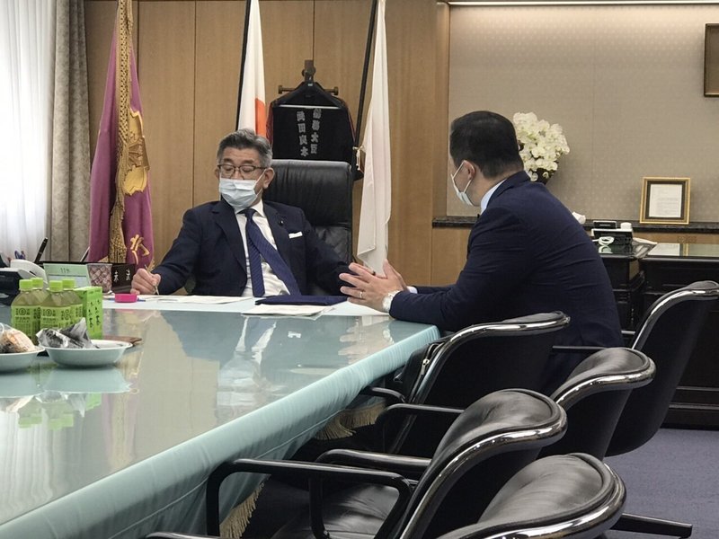 武田総務大臣に北海道のワクチン打ち手不足に対する支援を要請