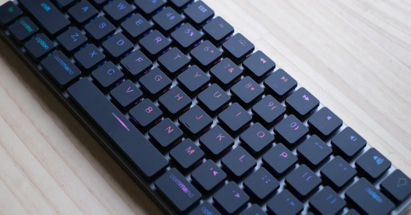 かっこいいキーボードを使いこなしたかった みわ Note