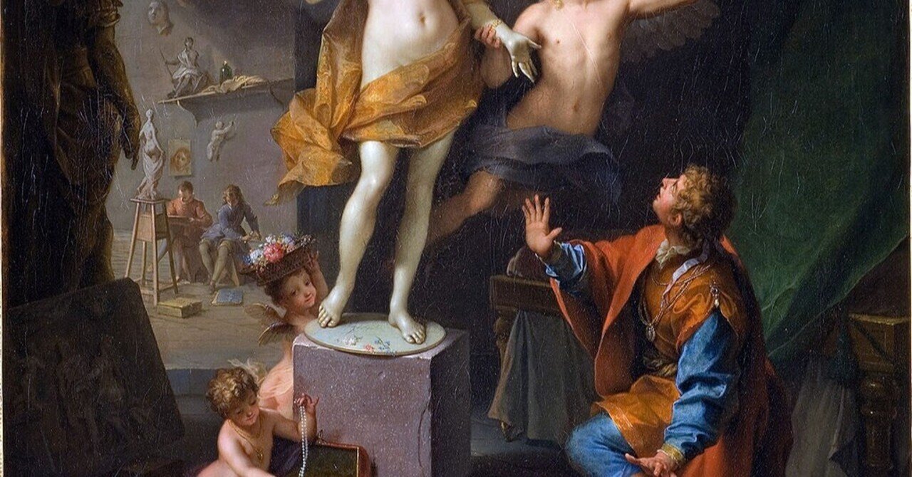 メトロポリタン美術館 『ポスター ピグマリオンとガラテア ジェローム 』