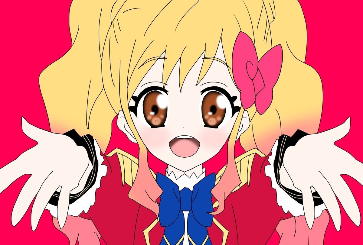 アイカツスターズ!の虹野ゆめ｜絵描きの冒険者KATOSAN