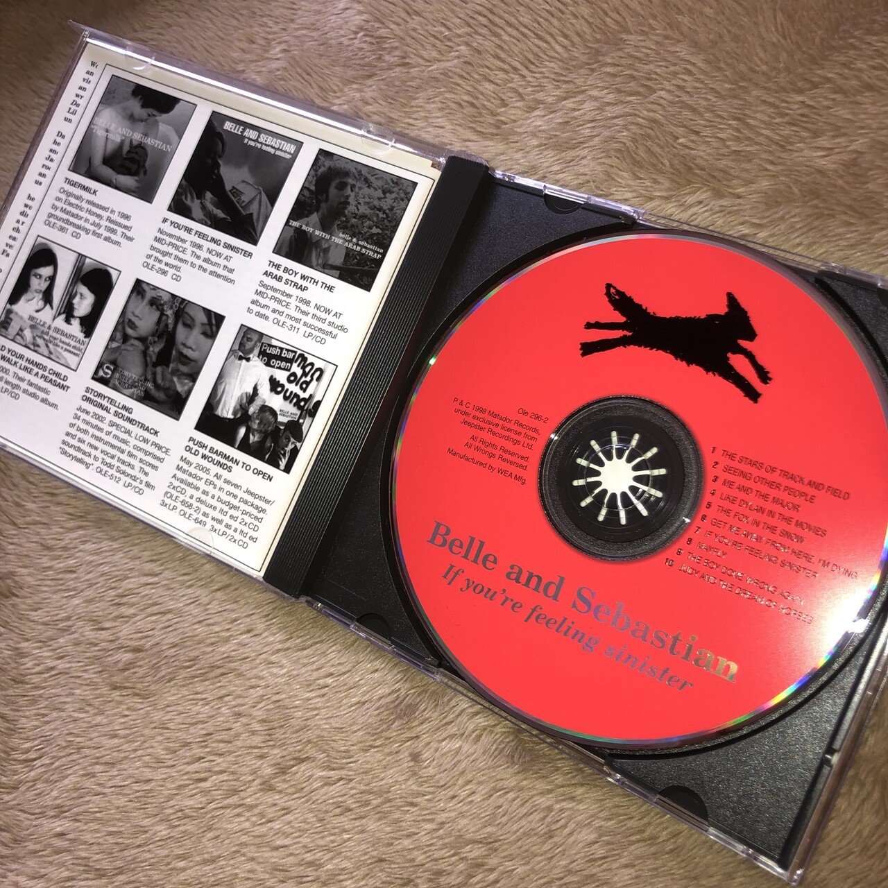 Belle & Sebastian の『If You're Feeling Sinister』を聴いてみた編