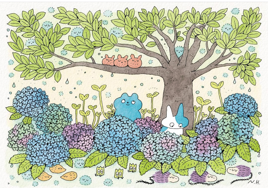 ヒダカナオトさん個展 Tokyopixel 紫乃 Note