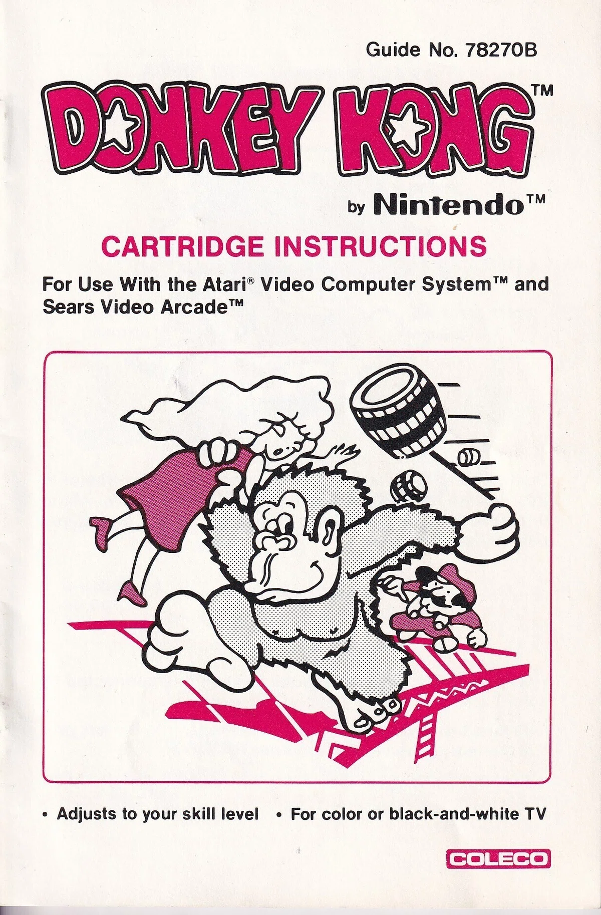 ATARI2600:DONKEY KONG｜GSH