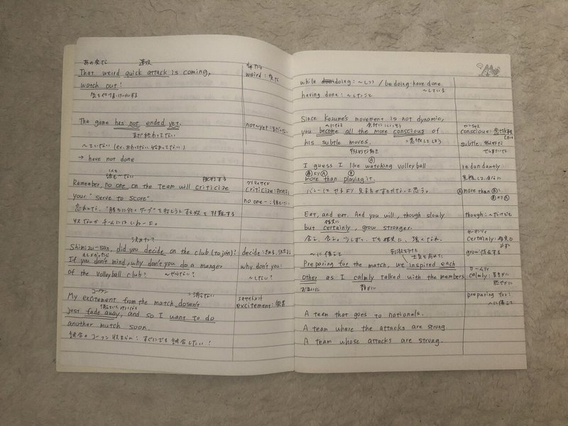 英語学習の記録 ぷりん Note