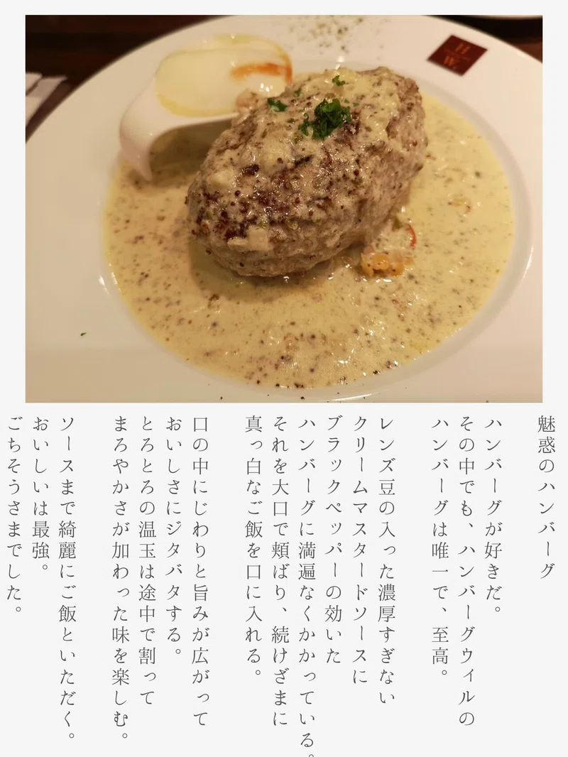 魅惑のハンバーグ Mitsuki Sora Note