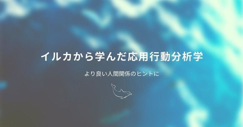 イルカの調教師の秘密のテクニック