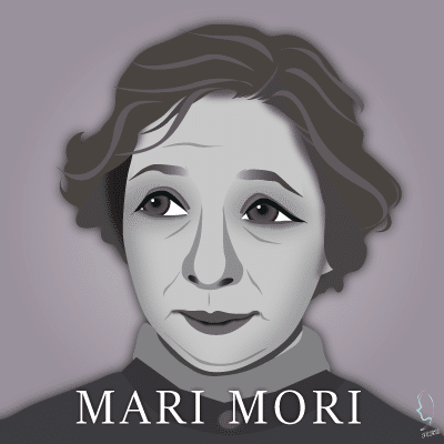 森鴎外の最愛の娘 エッセイスト 森茉莉 さんのイラスト 輝っち Note